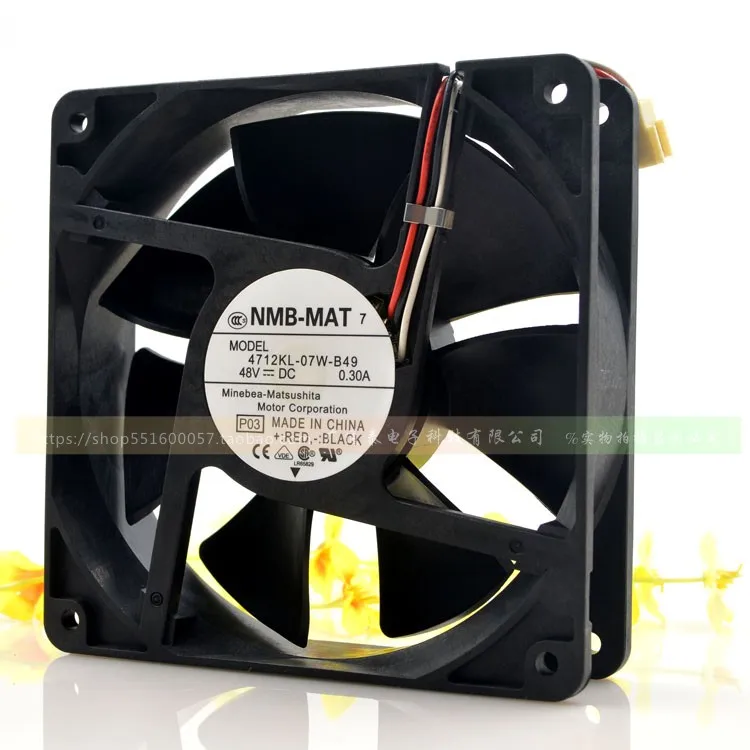 4712kl-07w-b49  Delivery NMB-Mat 12032 48V 12cm 0.30a Inverter Wind