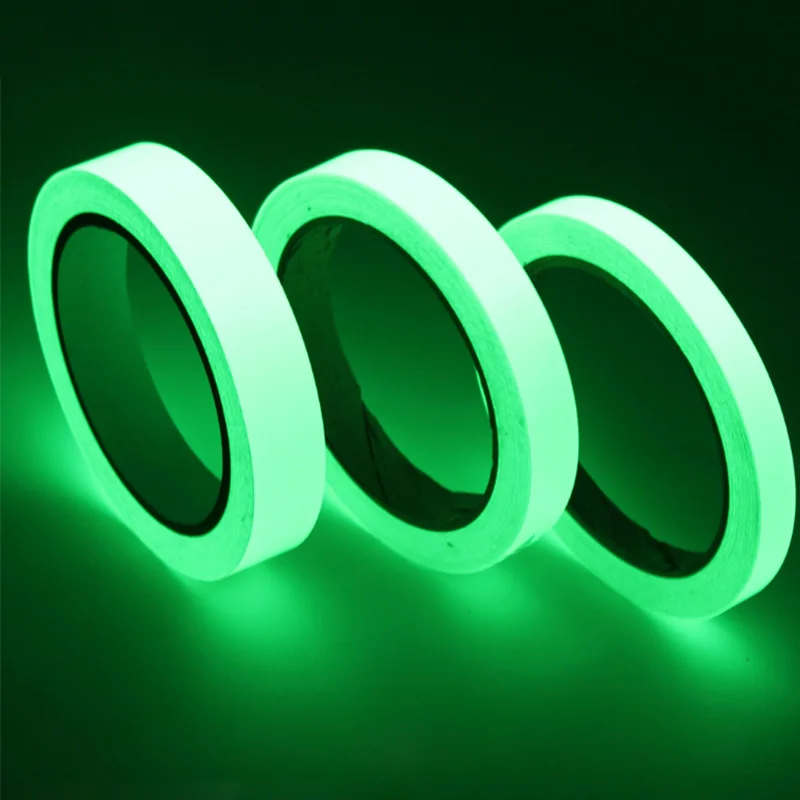 Luminous Fluorescent Night Self-adhesive Glow In The Dark Sticker Tape Safety Security Home Decoration Warning Tape