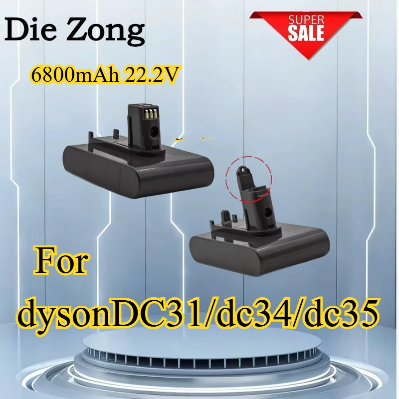 

New for Dyson6800mAh22.2V DC31 dc34dc35 Handheld vacuum cleaner robot battery spare battery