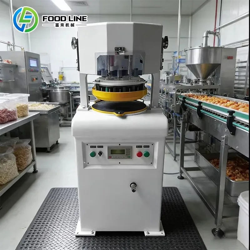 Industrial Dough Divider Machine for Bread, Pastry, and Bun Production Lines, Ensuring Uniform Dough Weight and Shape