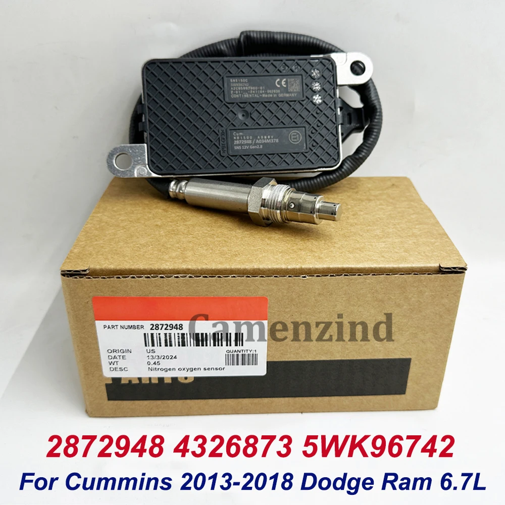 

High Quality 2872948 5WK96742 5WK96742B 4326873 New Upstream Inlet Nox Sensor 12V For Cummins 2013-2018 Dodge Ram 6.7L