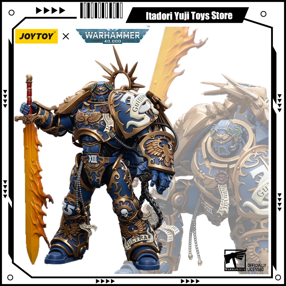 

[In-Stock]JOYTOY Warhammer 40K Action Figure Ultramarines Primarch Roboute Guilliman Anime Figurine Joint Movable Collection Toy