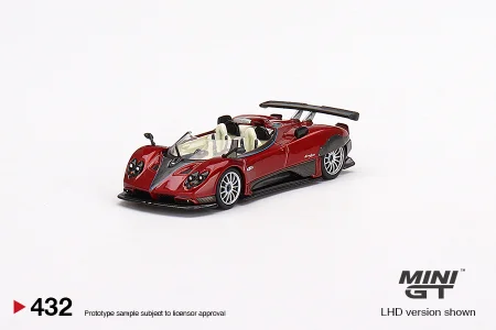 MINI GT 1/64 Pagani Zonda Convertible  simulated alloy toy car model