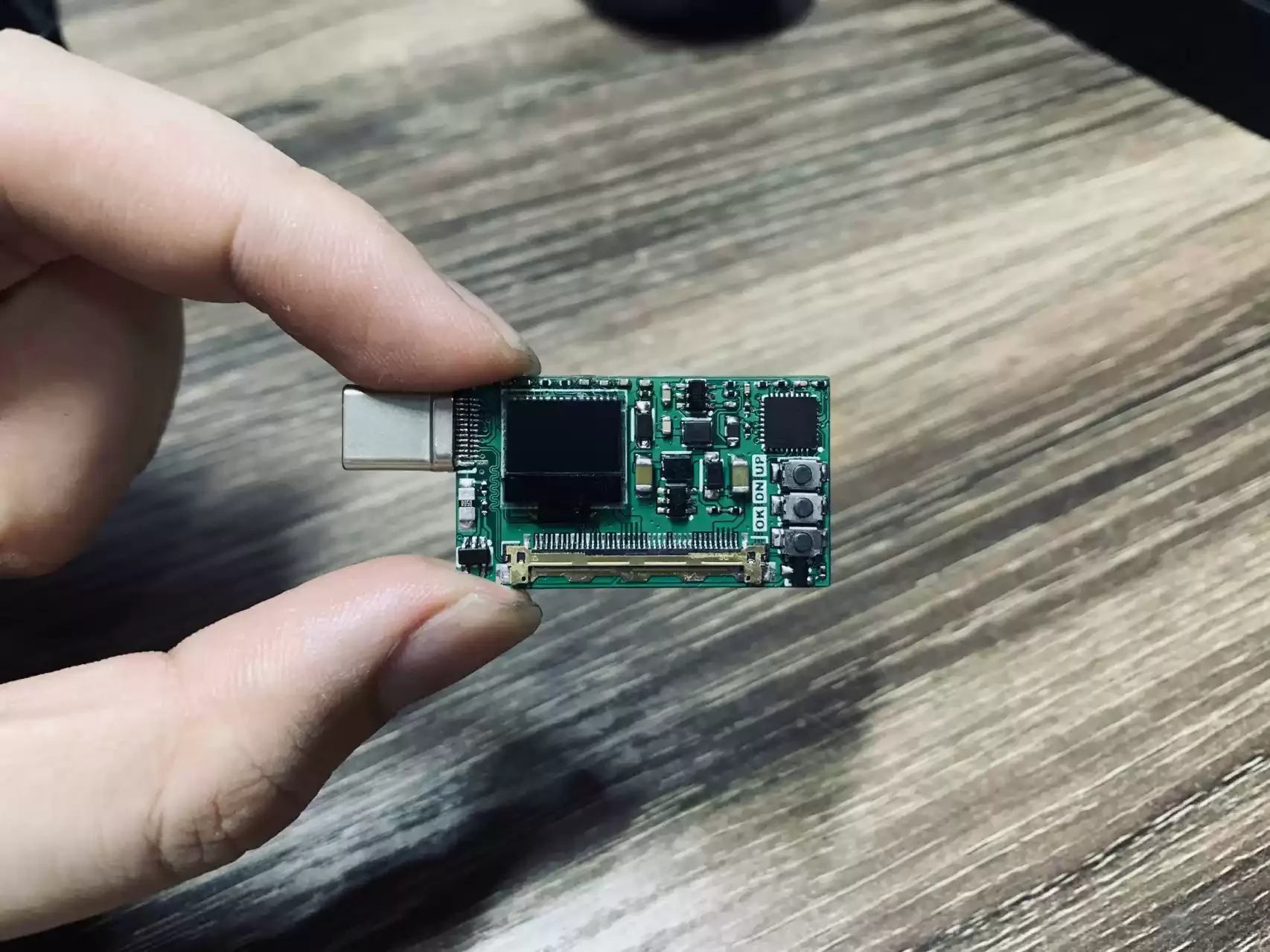 Nvarcher mini 4K EDP DP driver board with screen to detect voltage, current, power and temperature
