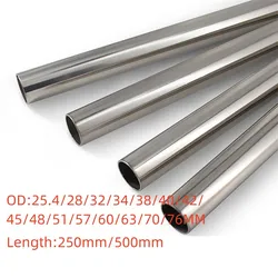 1-2pcs 304 Stainless Steel Capillary Tube 250mm 500mm length 25mm/28mm/32mm/34mm/38mm/40mm/42mm/45mm/48mm/51mm-76mm OD