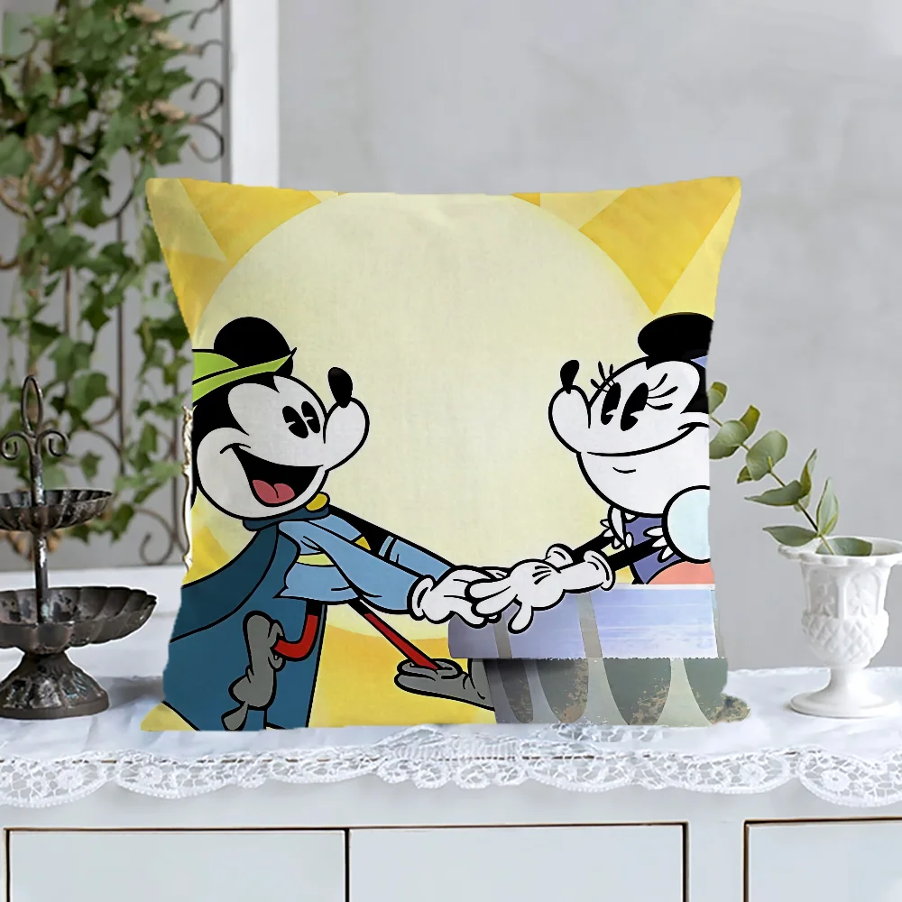 

Double Side Print Cushion Covers Living Room Kulechaowan Cobrand Classic Cartoon Pillow Cases Decorative Cushions Cover for Sofa