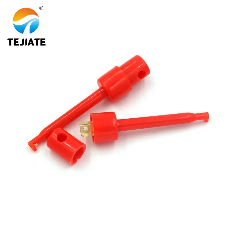 5PCS hook type testing clamp instrument testing hook power testing hook/head large/small
