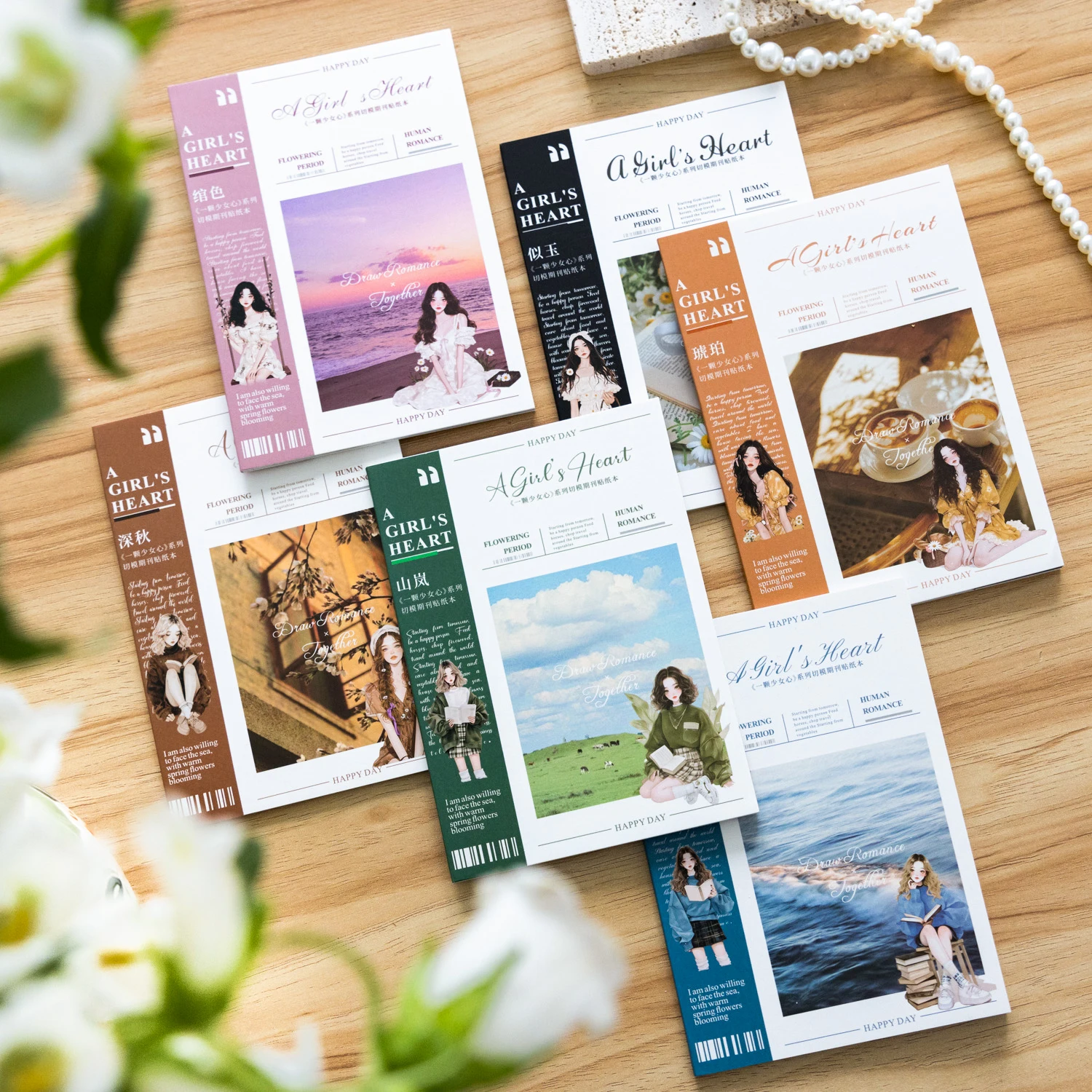 

10 шт., декоративные наклейки в винтажном стиле