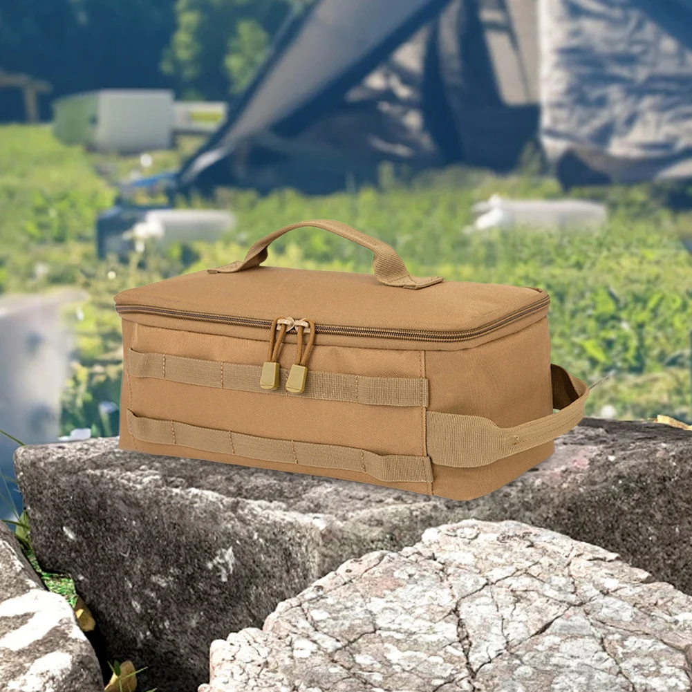 التخييم أوتاد خيمة حقيبة في الهواء الطلق الأرض مسمار حقيبة أسطواني حصة تخزين على ظهره المحمولة المتنوعة حقيبة صندوق تخزين أدوات