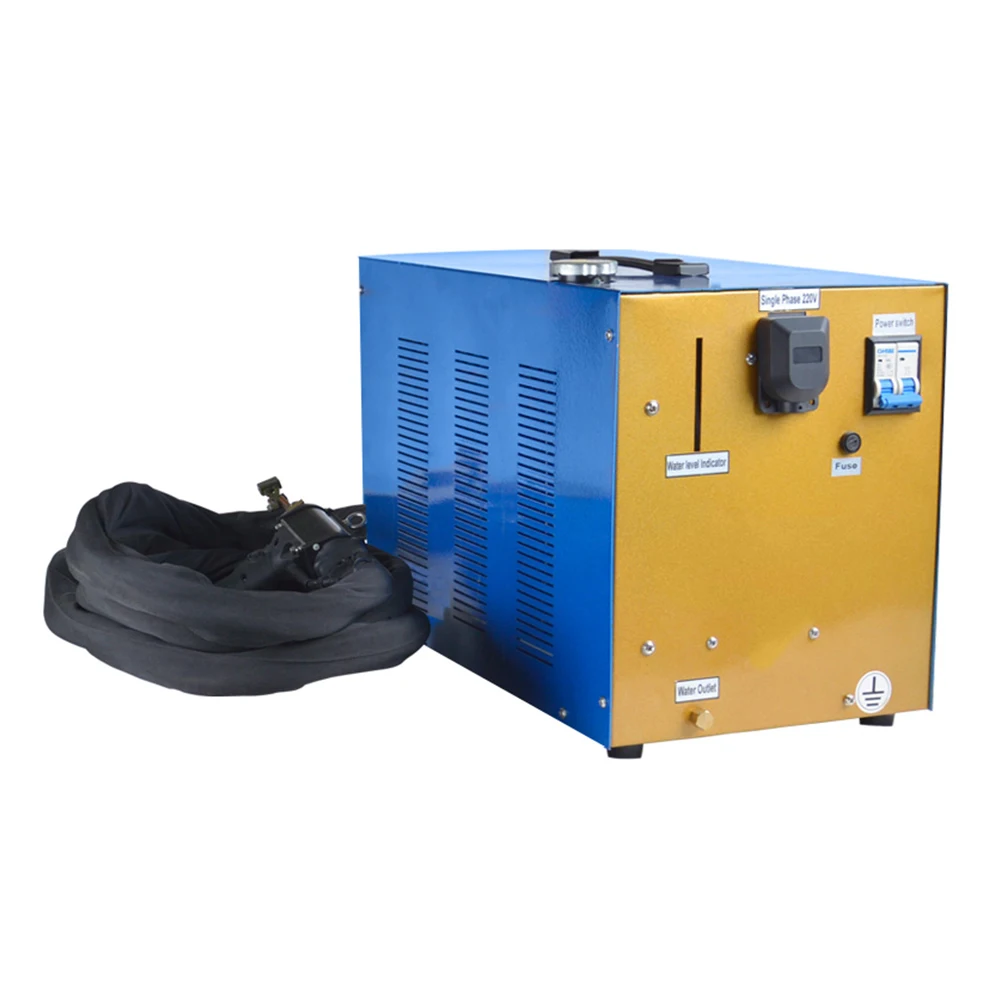 15KW Copper Pipe Welding Portable Heater Portable Type Air Condition Copper Tube Solder Machine High Frequency Welding Equipment