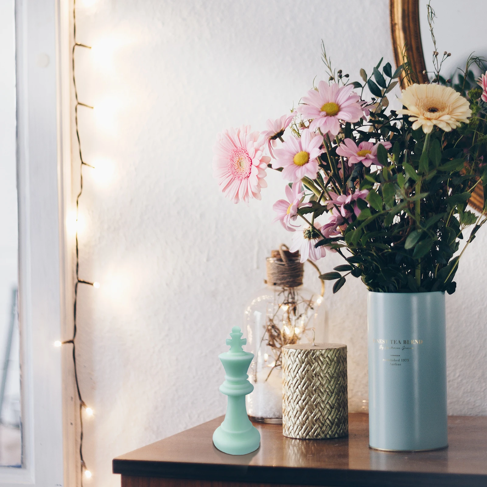 

6 Pcs Chess Silicone Mold for Candles Craft Plaster Molds Handmade Gifts DIY Epoxy Resin Jewelry Flexible Durable Easy