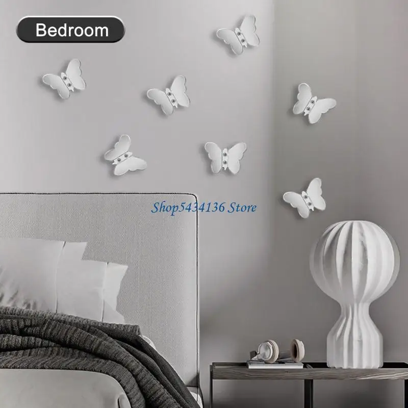H7ED Portable Butterfly Hooks In 304 Stainless Steel Construction For Various Rooms
