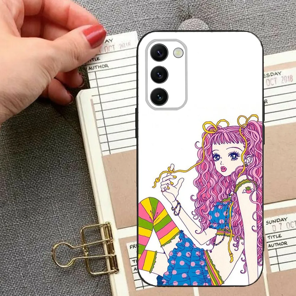 Anime P-Paradise Kiss Miwako Phone Case For Samsung Galaxy A13,A21s,A22,A31,A32,A52,A53,A71,A80,A91 Soft Black Cover