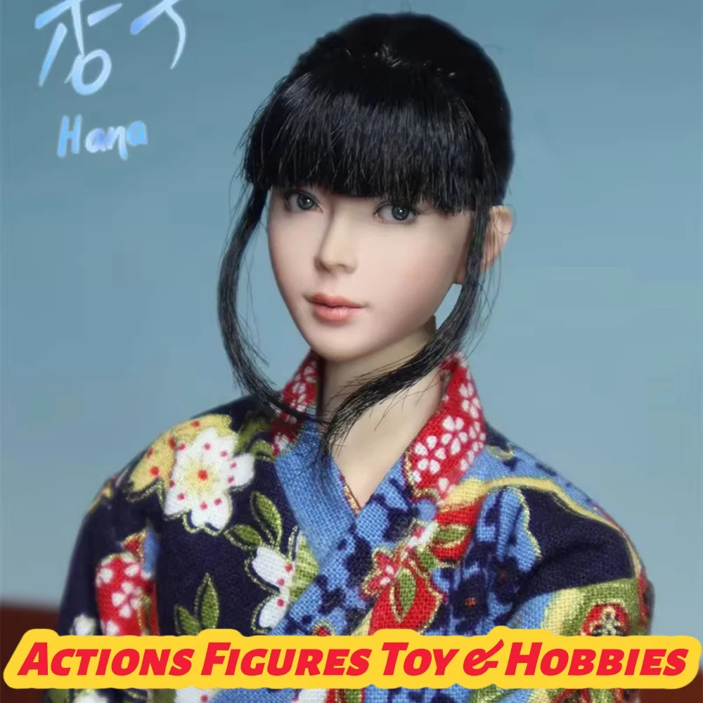 

In Stock JKTOYS K008 1/6 Scale Asian Beauty Head Carving with Movable Eyes Hair Transplantation for 12 inch Action Figure Model