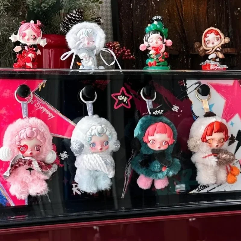 

Winter Symphony Series Mystery Blind Box Figure Vinyl Plush Doll Surprise Gift Bag Pendant Ornament Toys Gifts