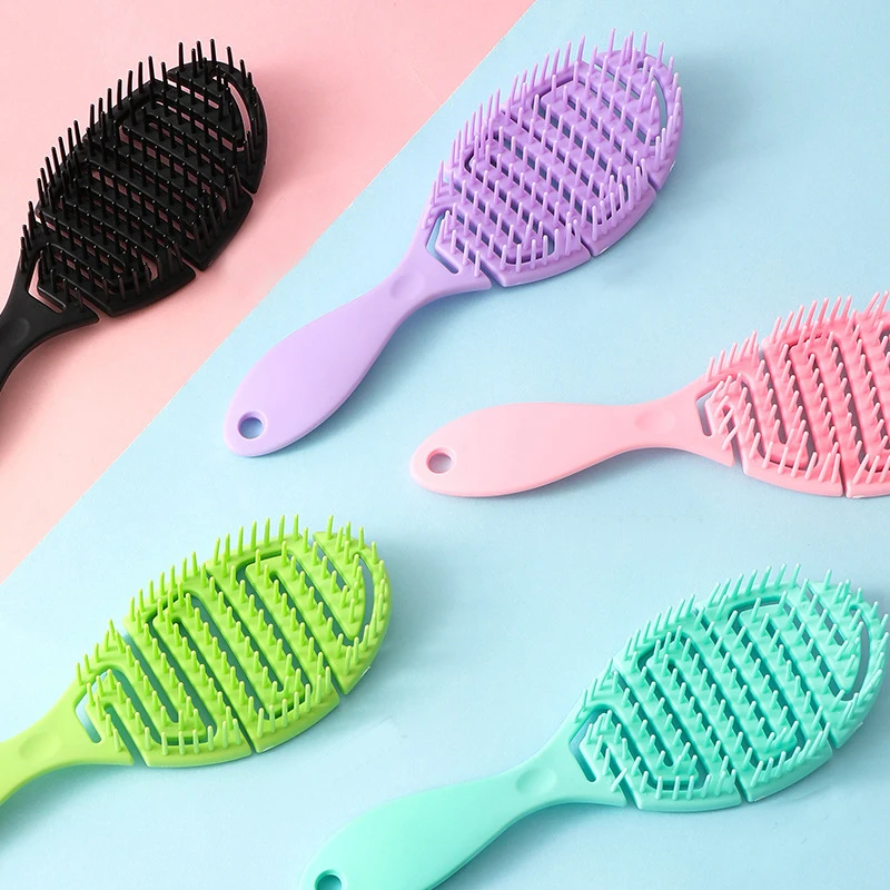 Hair Brush Massage Hair Comb Female Airbag Air Cushion Scalp Massage Comb Dry and Wet Dual-use Long Hair Smooth Hairdressing