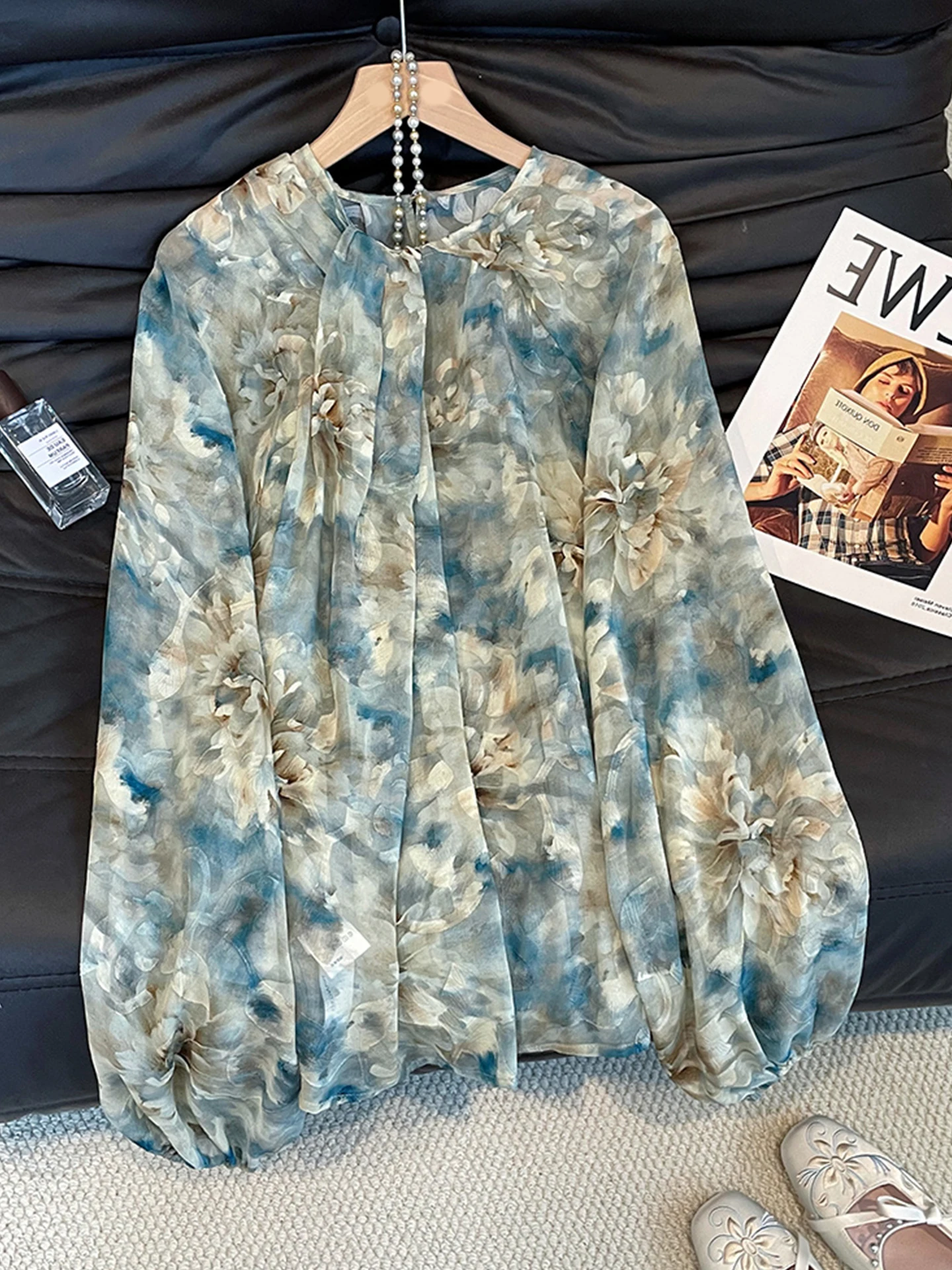 

Удобная повседневная женская рубашка с длинным рукавом, тонкая, прямого кроя, в корейском стиле, для весны и осени, новинка