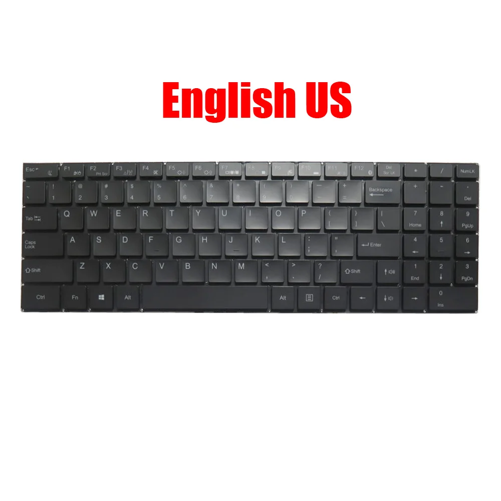 

Клавиатура ноутбука XK-HS377 MB3301030 F0007-030 Английский США с подсветкой Черный Новый