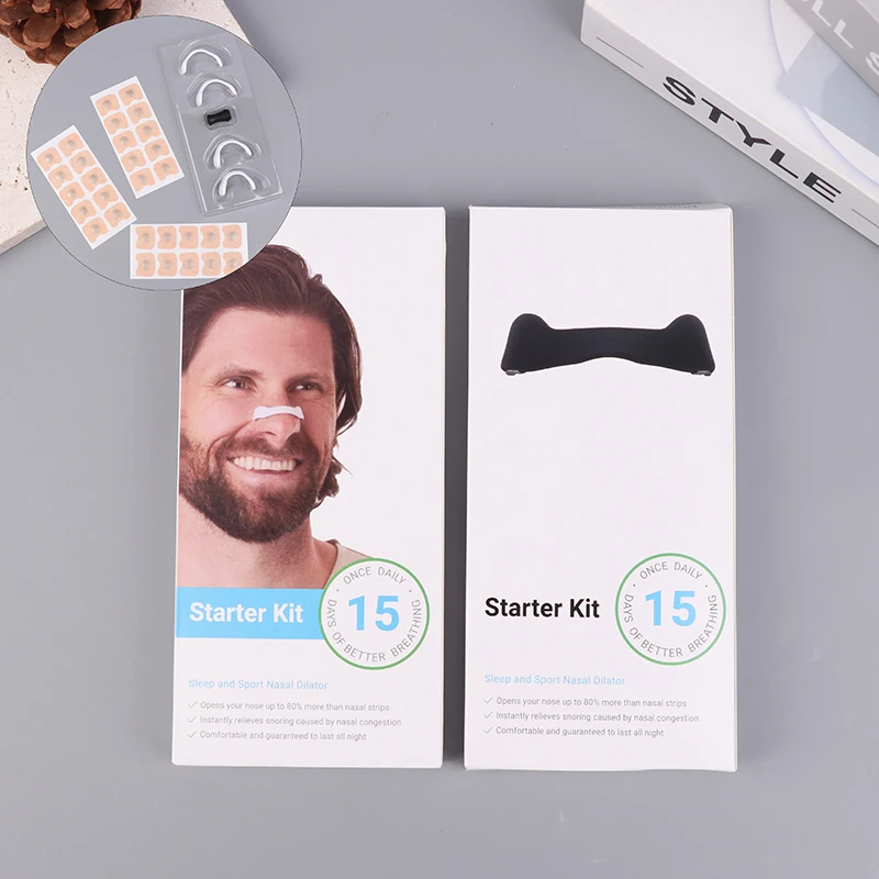 

Anti-Snoring Nose Clip Better Breath Apnea Guard Sleep Aid Prevent Snore Boost Oxygen Intake Magnetic Nasal Breathing Dilators