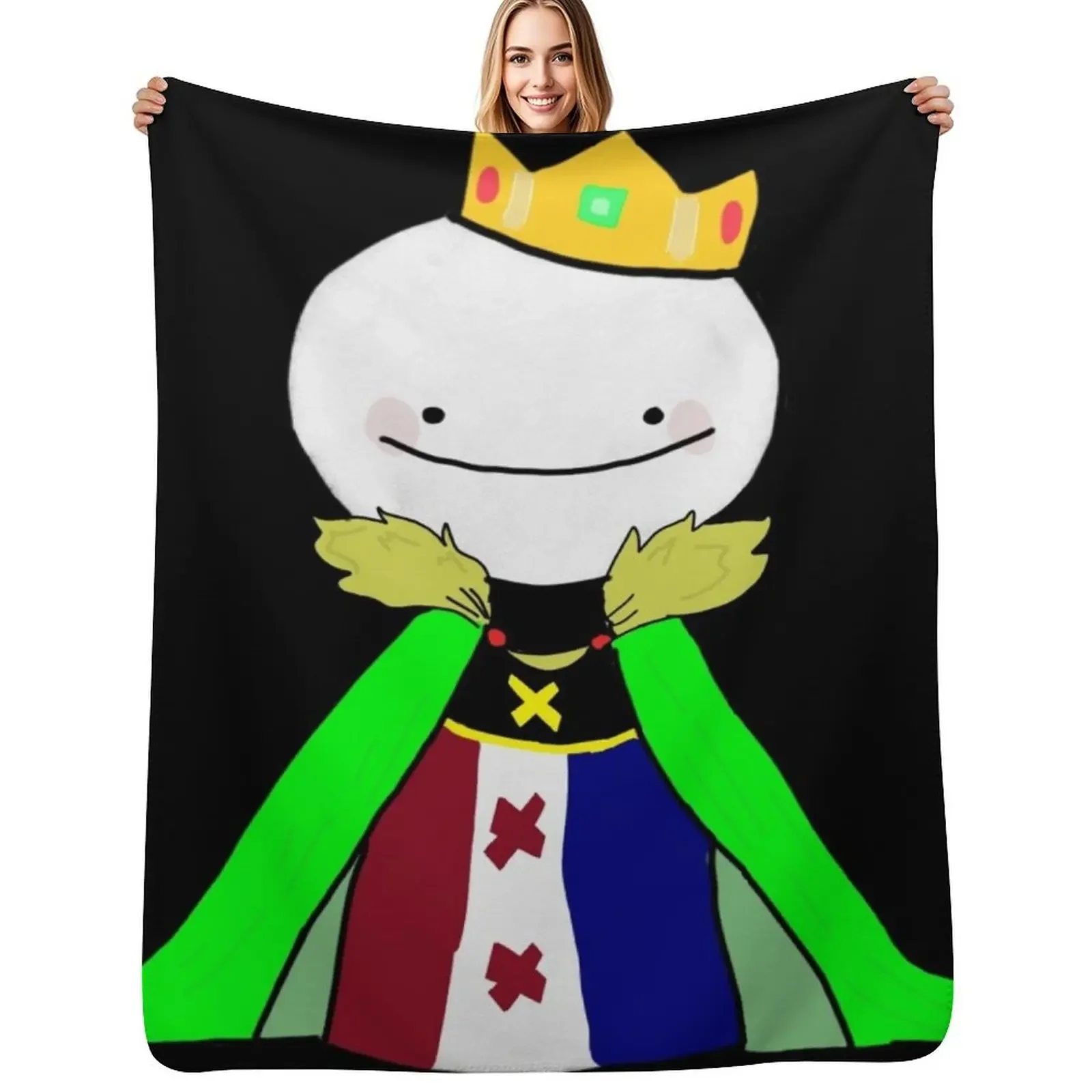 

Dream smile merch - Dream smp flag Throw Blanket Beautifuls Luxury Thicken Blankets For Sofas Nap Blanket