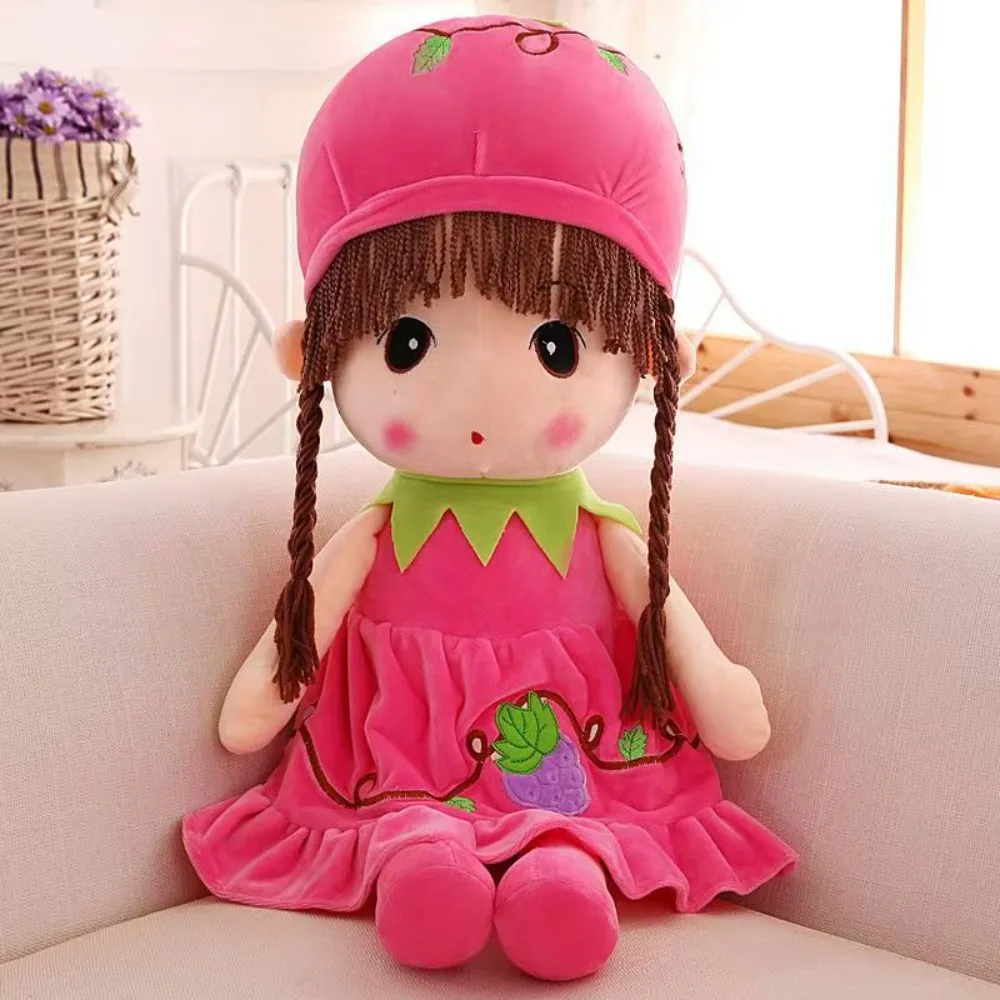 Stuffed Animal Cartoon Sweetheart Cute Design Soft Gril Rag Style 45CM Girl Stuffed Sleeping