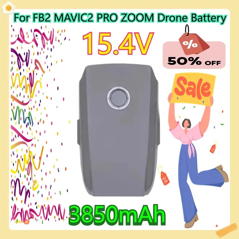 

For FB2 MAVIC2 PRO ZOOM Drone Battery 3850mAh 15.4V