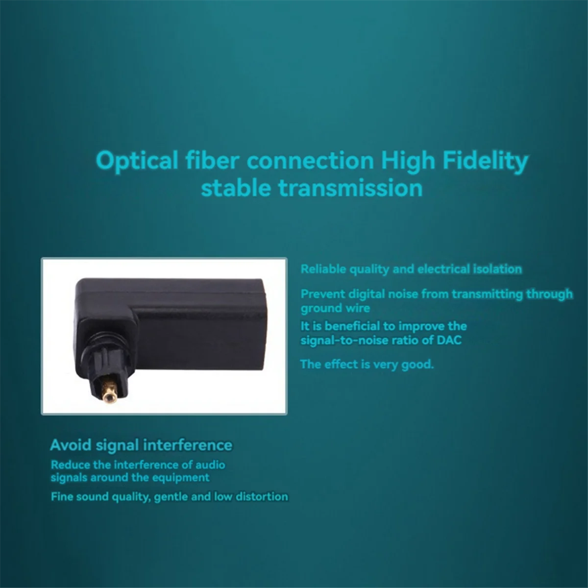 ABSQ-1Pcs Toslink 90 derajat optik Audio adaptor kabel pria ke Wanita sudut kanan 360 berputar PC TV DVD Stereo kabel optik