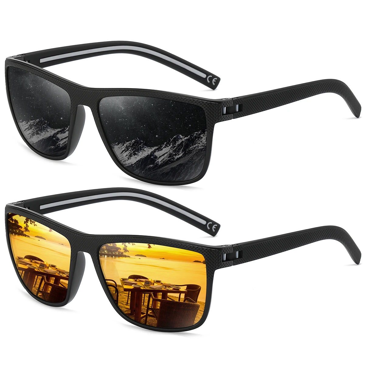 Supkley UV-beständige Lauf brille Outdoor-Sport Sonnenbrille Männer Frauen Radfahren Angeln polarisierte Sonnenbrille – Detail 10