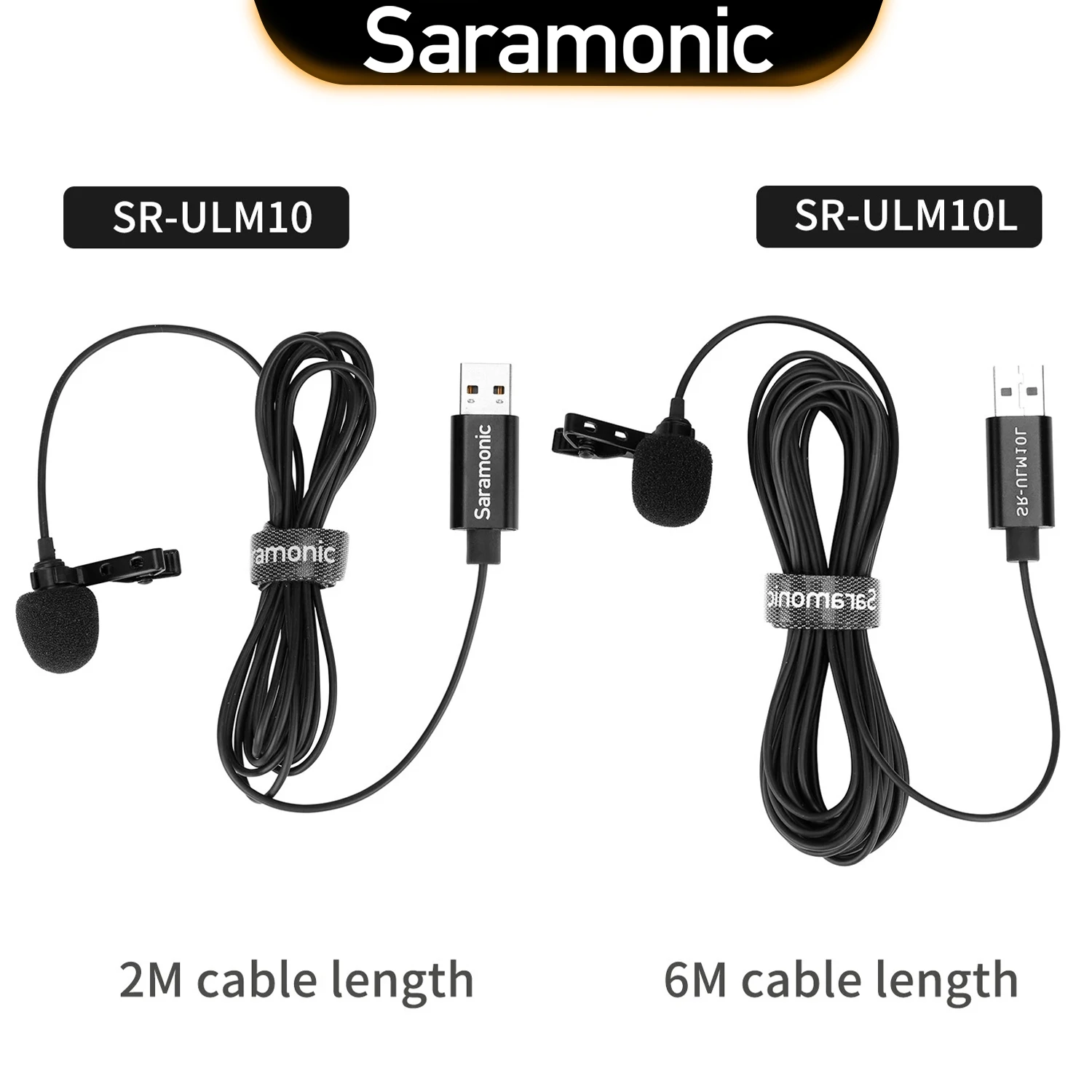 

Всенаправленный петличный USB-микрофон Saramonic, для компьютера Windows, Mac, подключи и играй, микрофон с креплением на лацкан для игр