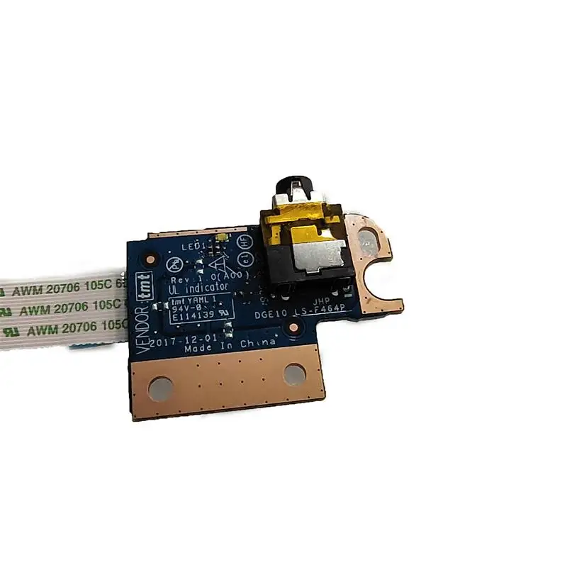 Nieuwe Laptop Ingebouwde Audio Board Originele Voor Dell Latitude 11 3190 0CABB1 LS-F464P Hoofdtelefoon Interface Board Laptop Accessoires