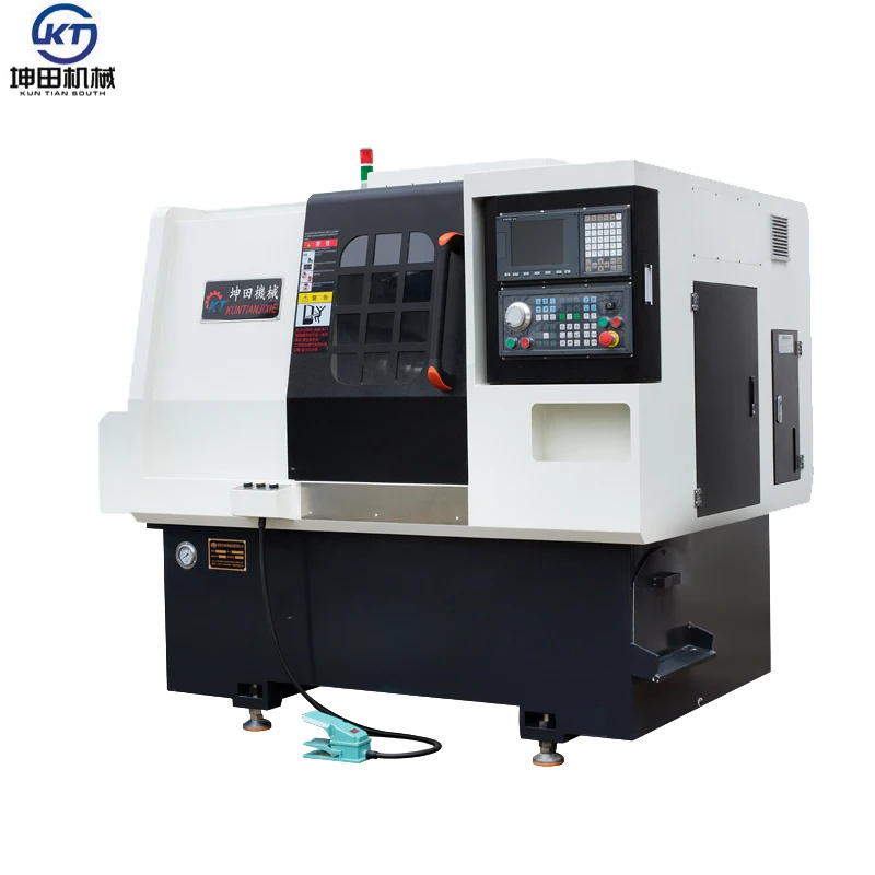 Cina Mini per utensili Live in metallo, piccolo letto inclinato che gira tornio di tipo svizzero Cnc Hine