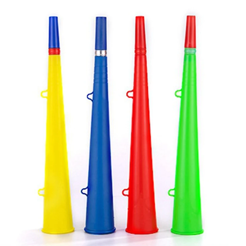 12Pcs Stadium Horn Football Fan Horn Trumpet Plastic Sports Event Cheering Props Durable Easy Install Easy To Use