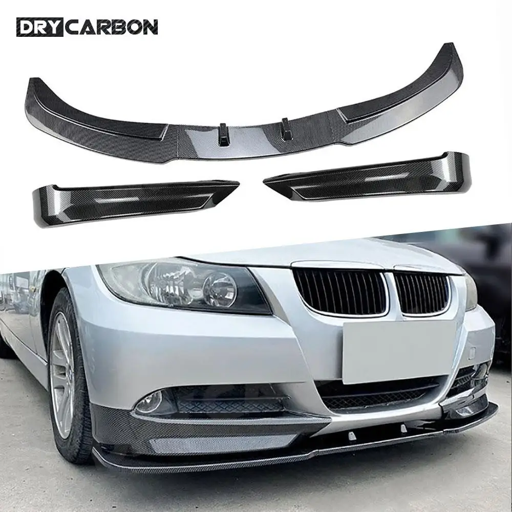 

For BMW 3 Series E90 320i 325i Standard 2005-2008 Front Bumper Lip Chin Side Flaps Apron Guard Car Stying Body Kits Accessories