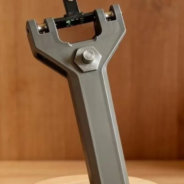 

3D Printed Semi-automatic Slingshot with Bead Pressing Magnetic Suction Pocket Portable Outdoor High-precision Hunting Tool