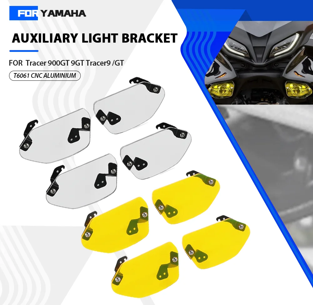 

For Yamaha Tracer 900/GT 9/GT 2021-2022-2023-2024 Motorcycle Accessories Auxiliary Fog Light Protector Guard Tracer 900 9 GT