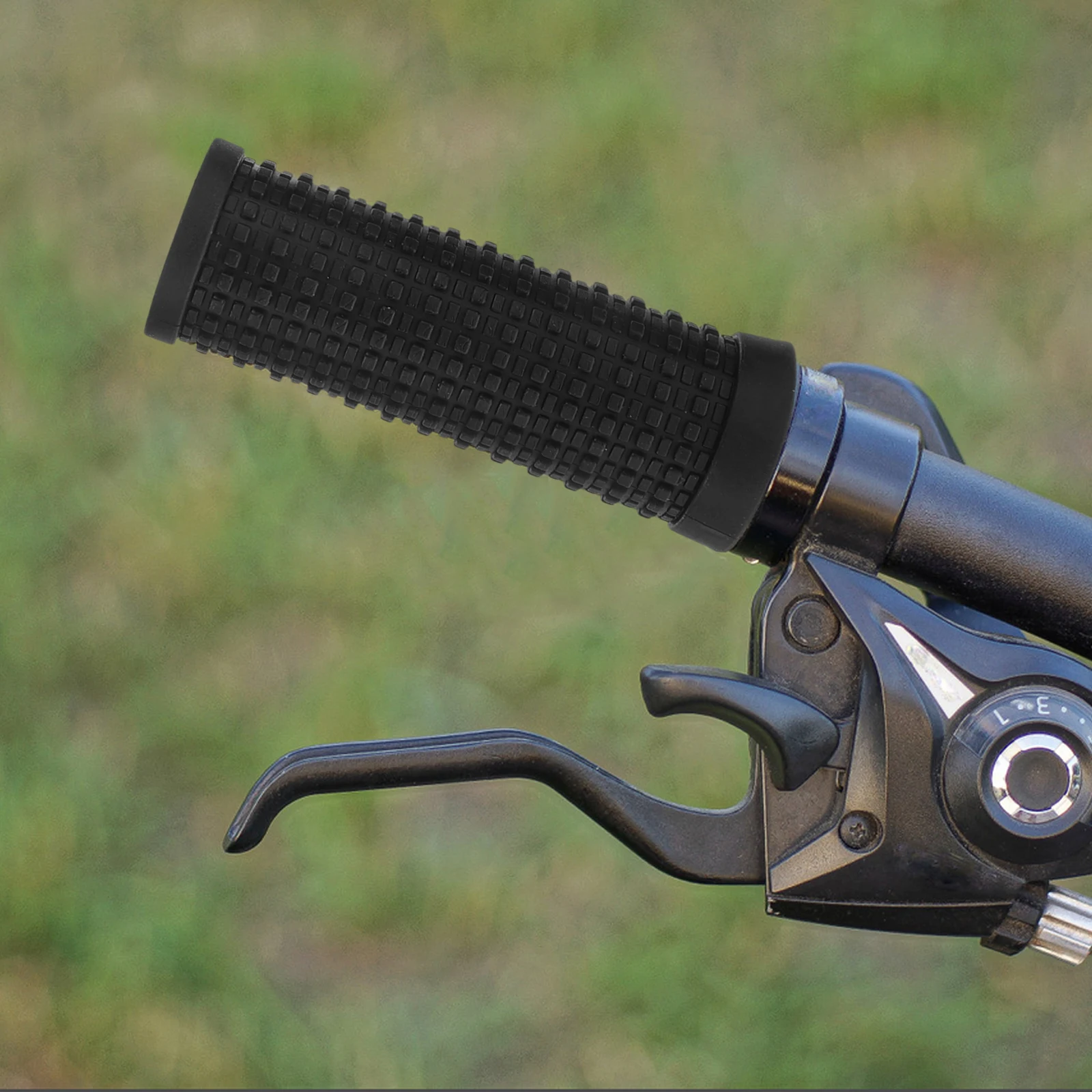 

6Pcs Rubber Bicycle Handlebar Grips Mountain Bike Non-Slip Comfortable Shock-Absorbing for Stable Cycling Performance