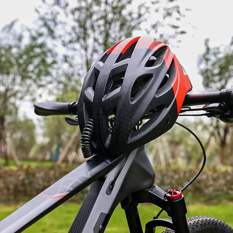 

ESLNF Portable Bicycle Steel Chain Mountain Bike Motorcycle Anti-Theft Password Wire Rope Luggage Helmet Lock