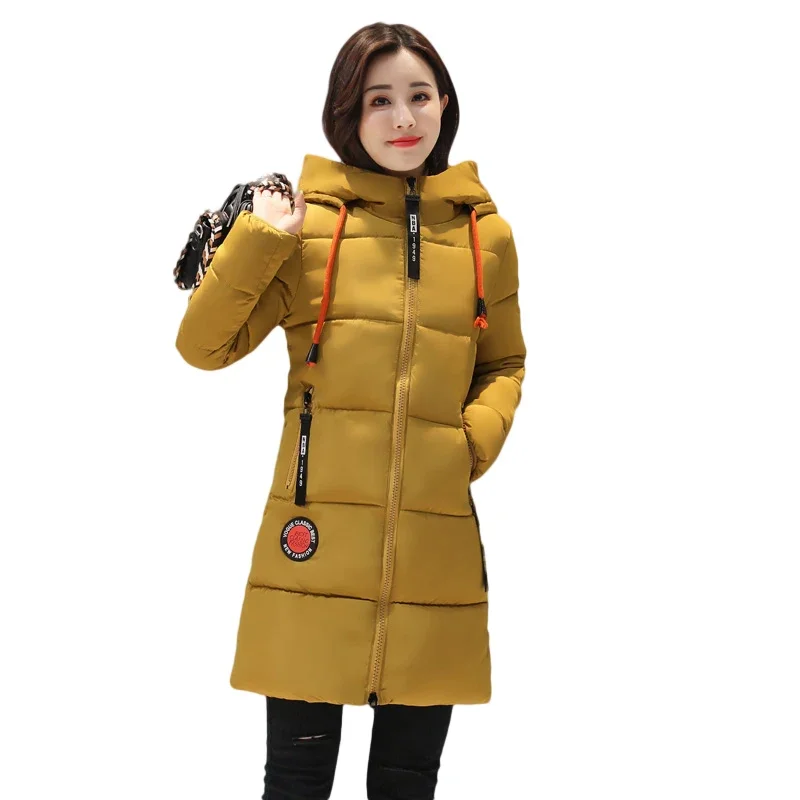 2017new arrival winter women's jacket Hot sate casual warm down cotton female bisic coats oversized hooded Long Parka L52-17807Z