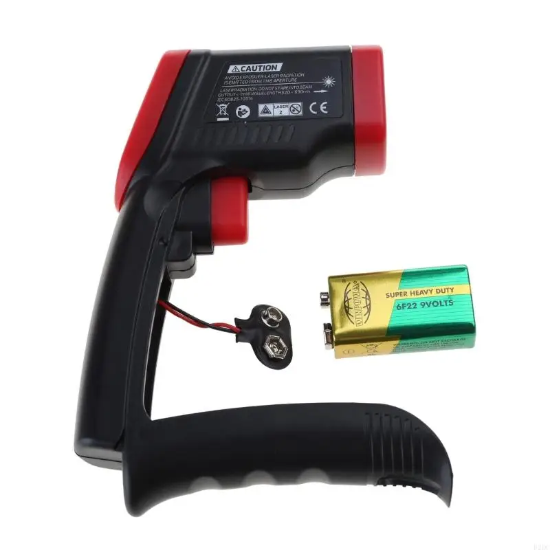 02DC Digital Infrared- Thermometer -50~880℃ Laser Thermometer Pyrometer Non-Contact Temperature Meter High Temp Gun for-Grill