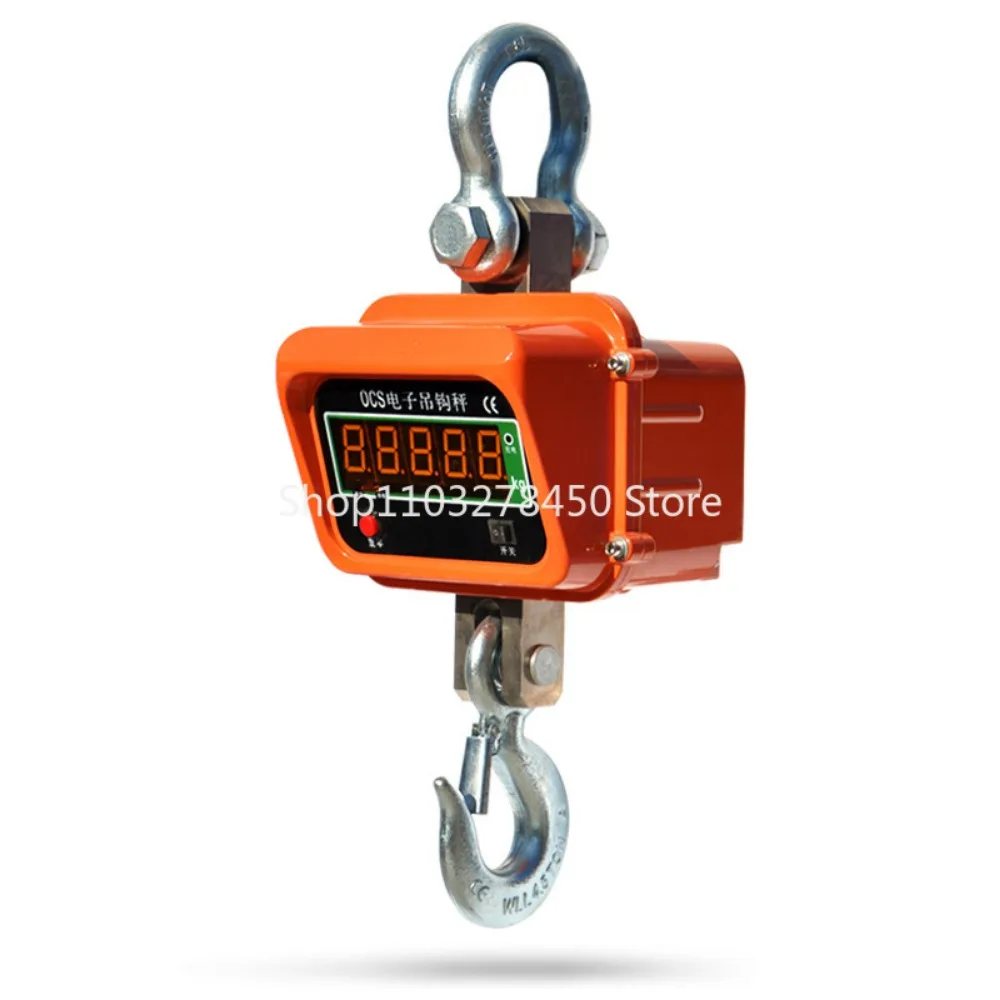 Electronic Hoist Scale Hook Bridge Crane Driving Scale 1 Wireless Printing Electronic Scale