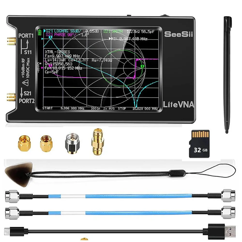 Upgraded LiteVNA 50kHz-5.3GHz Vector Network Analyzer NanoVNA 4\