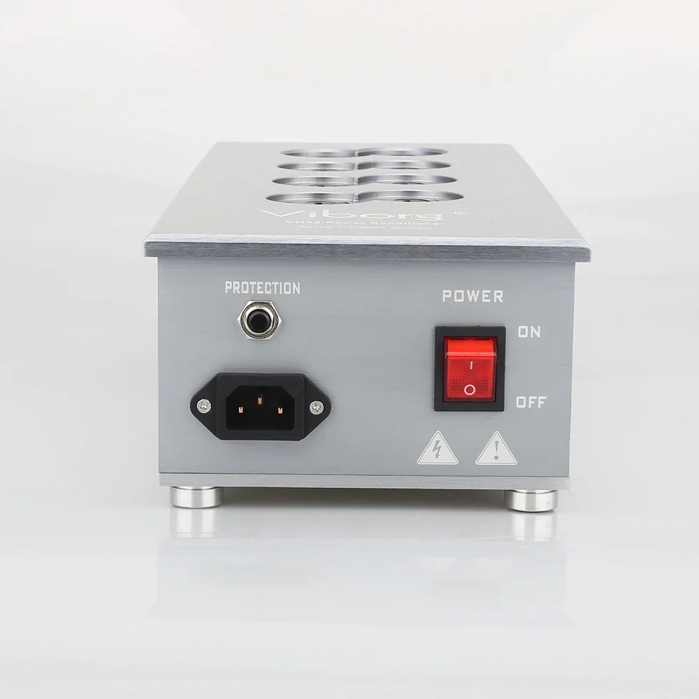 Viborg VM80 HiFi محطة تصفية الطاقة مقبس الولايات المتحدة 8 طرق مكيف طاقة التيار المتردد لتنقية الصوت موزع شريط التيار المتردد الأمريكي