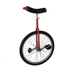Single Wheel Bike Aluminum Wheelbarrow, Sport Unicycle, Shoulder, 16 