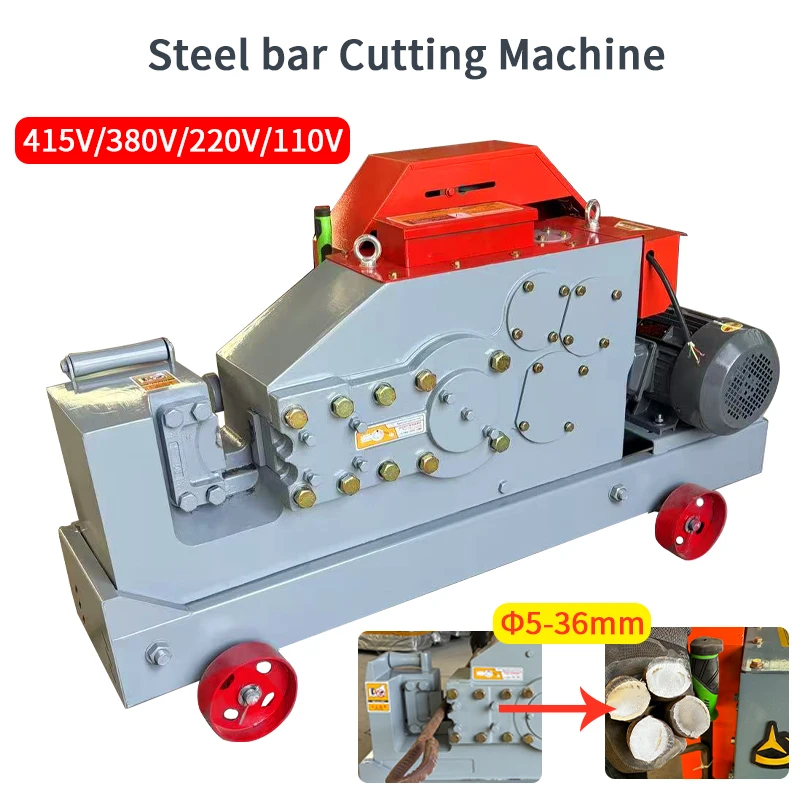 High Productivity Rebar Cutter Electric Steel Bar Cutting Machine for Construction Projects Automatic Rebar Cutting Machine