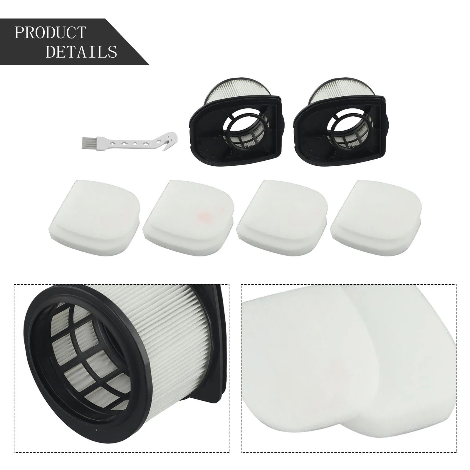 Vacuum Filter Pack Compatible with Models IZ400IZ420 for Maintaining Cleaning Function and Improving Air Indoors