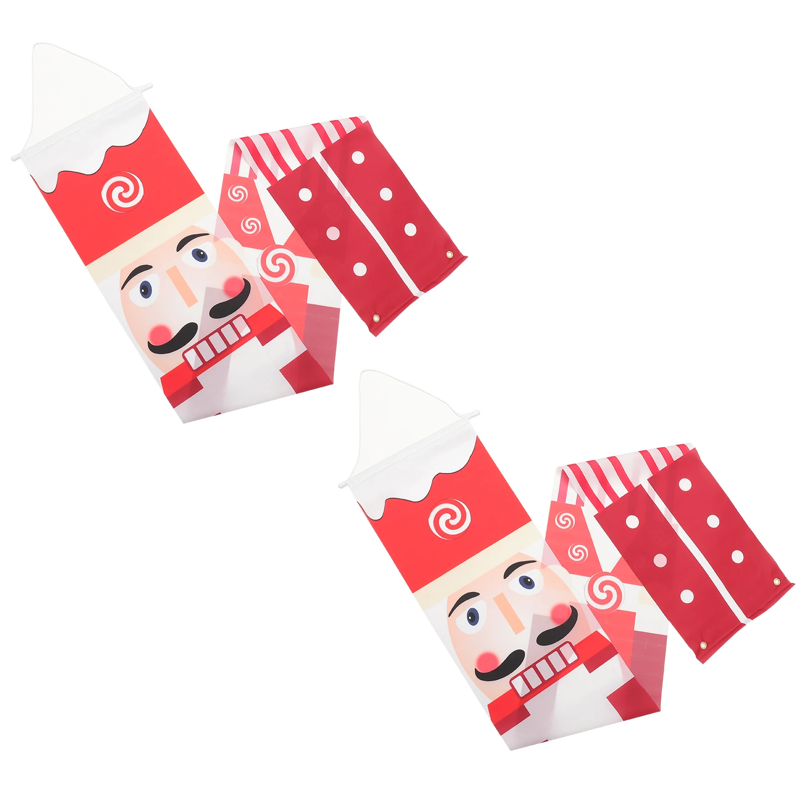

Christmas Door Banner 100D Polyester Decor Hanging Cloths Holiday Yard Decorations Xmas Signs Home Supplies Couplets Outdoor