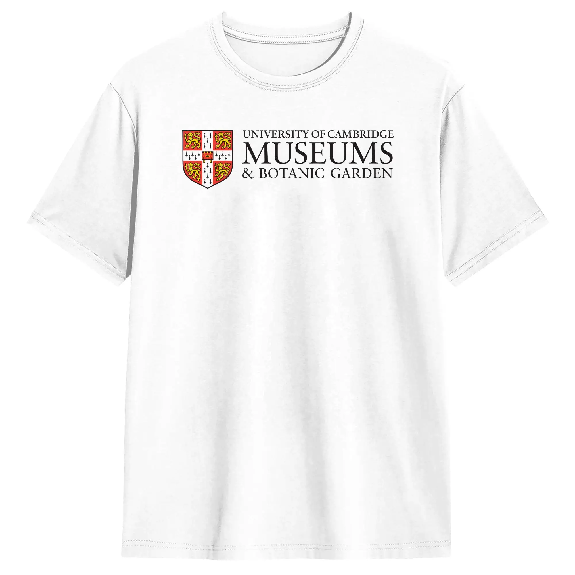 University Of Cambridge Museums Cotton T-Shirt For Couple Summer Y2K Basic T Shirts Harajuku Tee Shirt Oversized Pattern Clothes