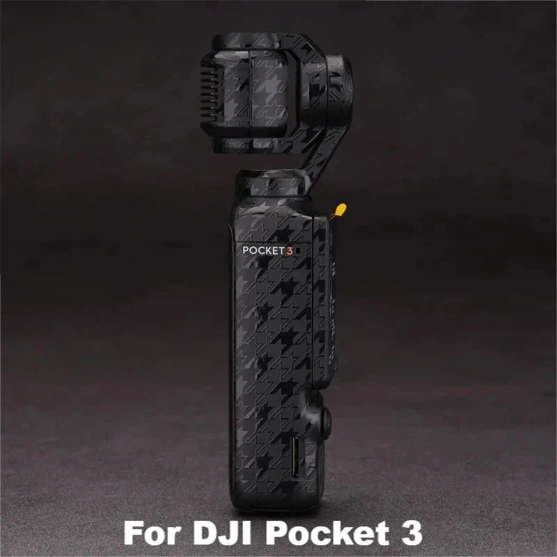 For DJI Osmo Pocket 3 Decal Skin Creator Combo Sticker Vinyl Wrap Anti-Scratch Protective Film Coat Pocket3