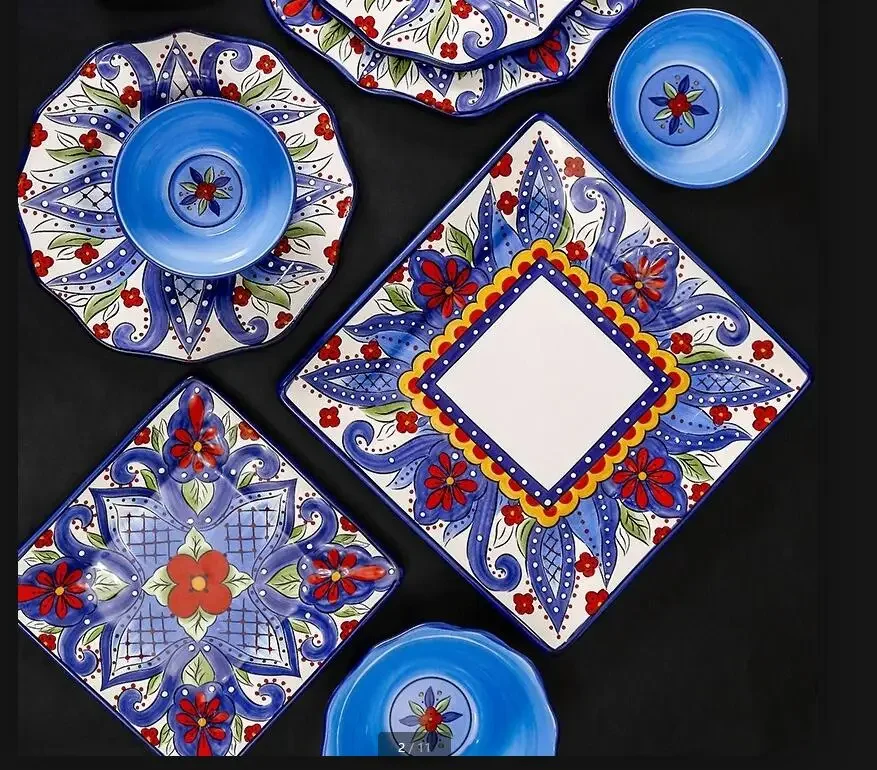 

Ceramic Dinner Plate Western Steak Plate Dessert Plates Soup Bowl Sushi Plates Fruit Salad Bowl Livelihood Water Cup Coffee Cup