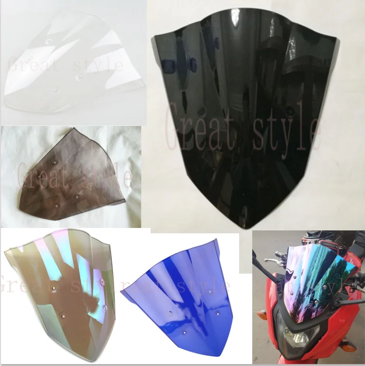 New For Honda CBR650F CBR 650F 650 F 2014 2015 2016 2017 14 15 16 17 Bike Motorcycle motorbike Windshield Windscreen  Black